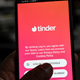 The Tinder app running on a phone in Islamabad, used here as stock photo.